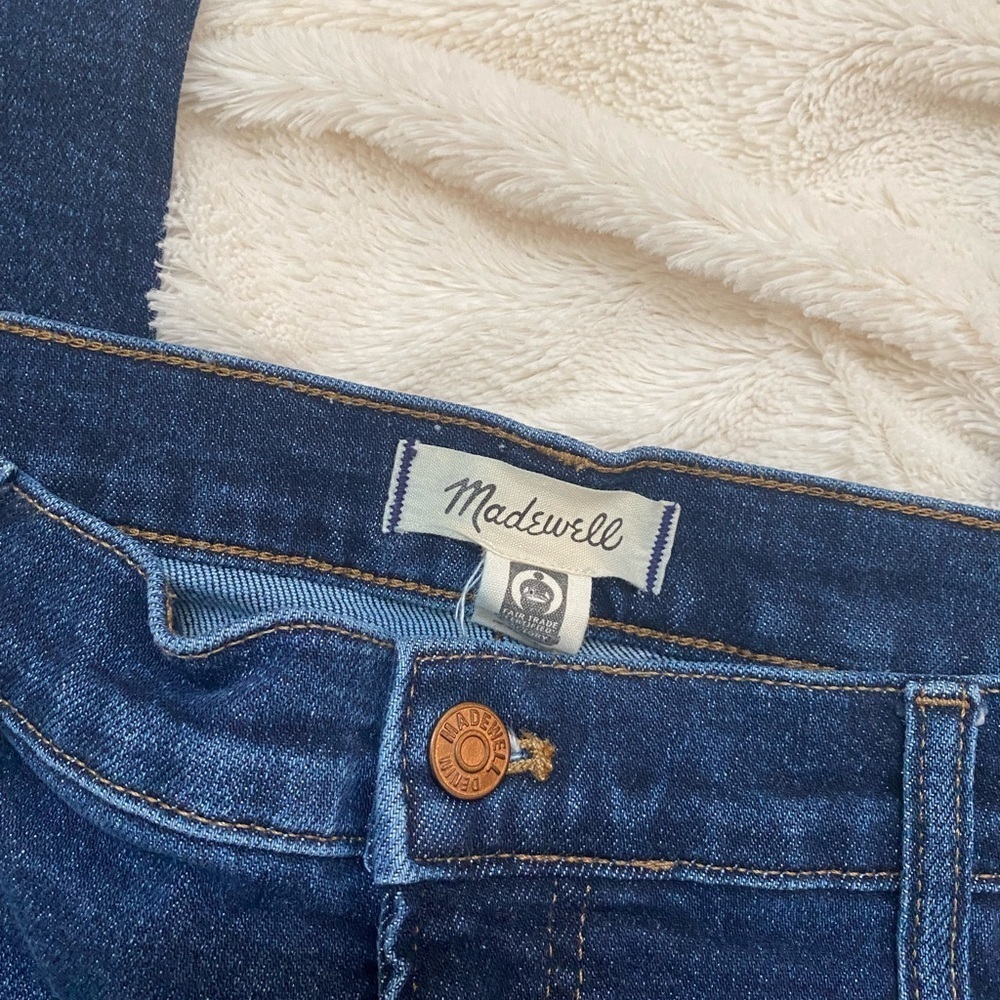 Madewell Mid-Rise Perfect Vintage Jean dark wash sz 32 - Picture 7 of 8